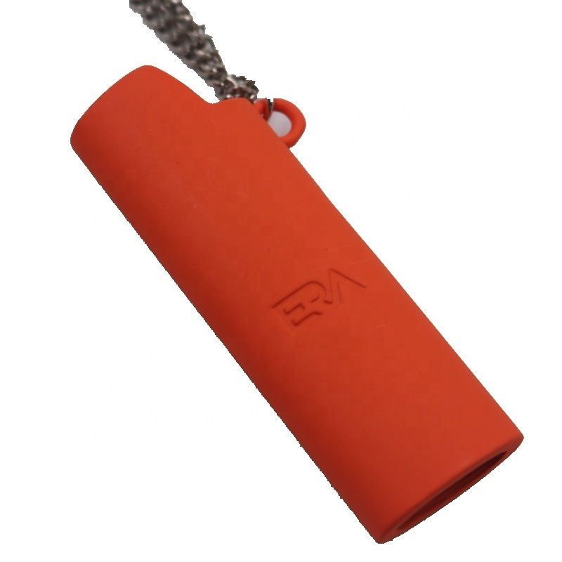 High Quality Custom Colorful Matte Lighter Case Necklace Custom Lighter Case With Pendant