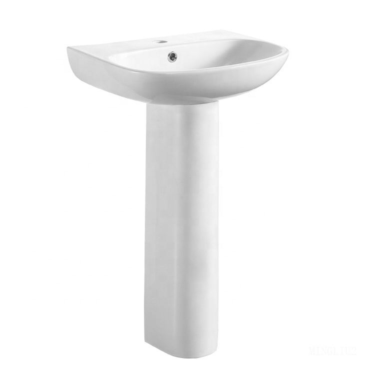 Modern hand wash basin bathroom ceramic sink lavabos pedestal basin wash basin sink