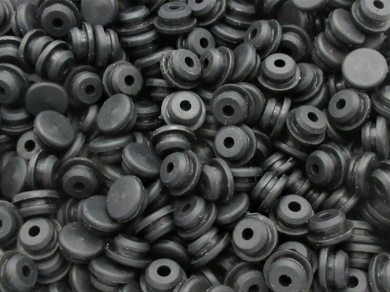 Solid rubber grommet without hole automotive push in grommets