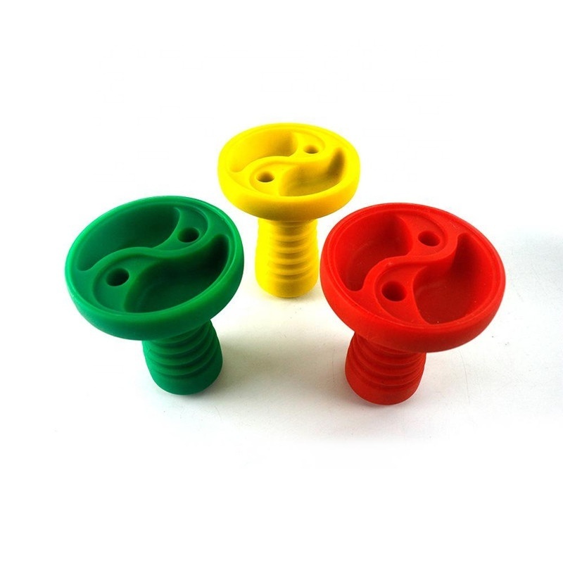 Customized silicone bowl smoking hookah head bowls cigarretes tool