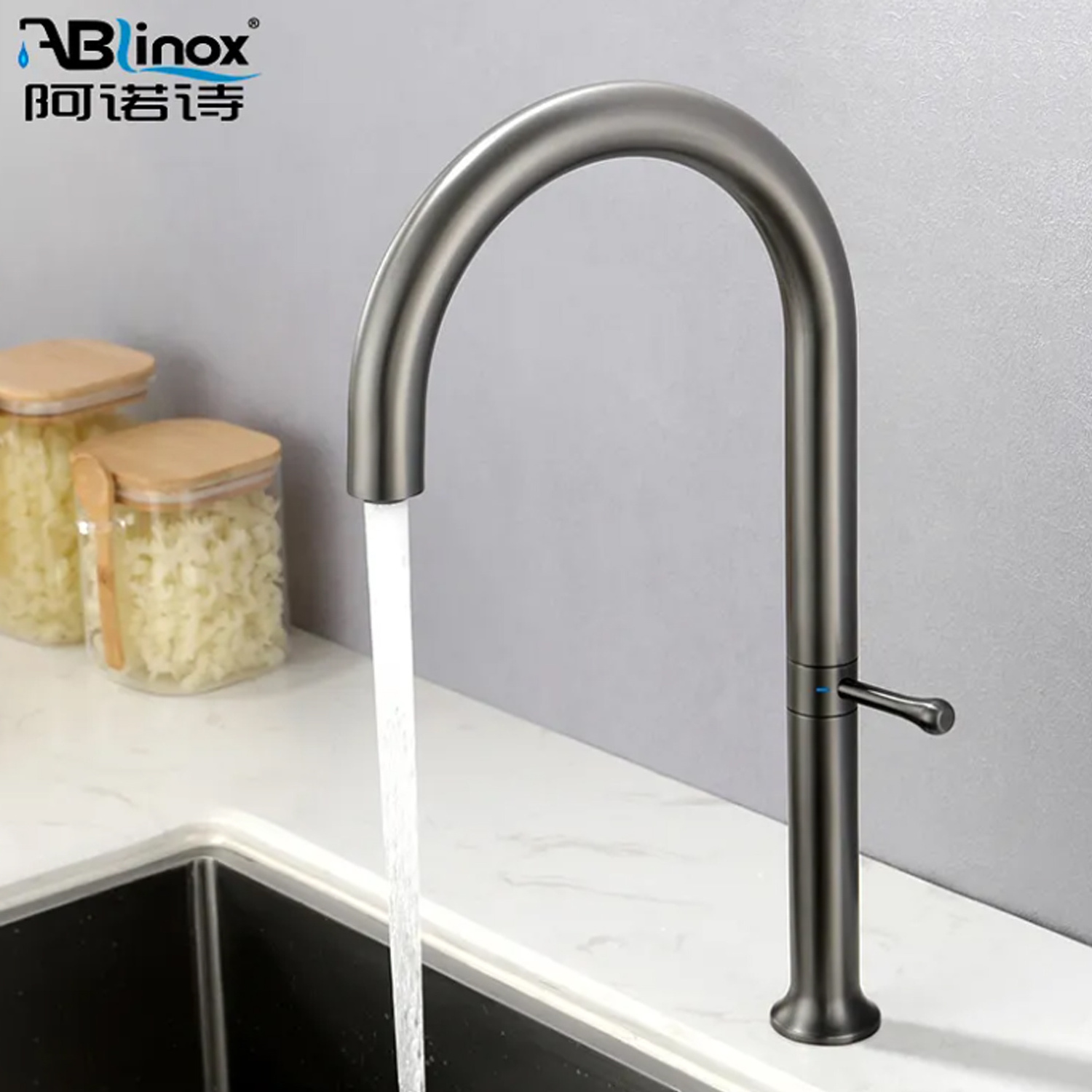 Customized 304 Stainless steel contemporary pure three way kitchen faucet tap 3 way filter tap