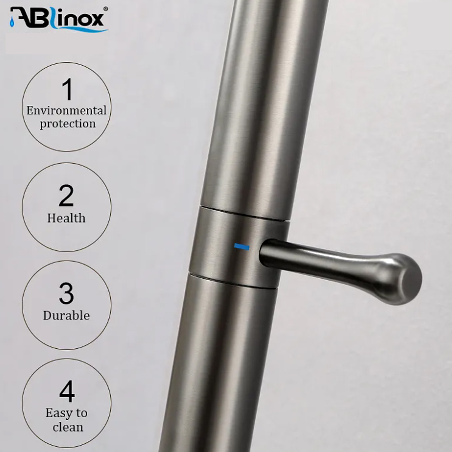 Customized 304 Stainless steel contemporary pure three way kitchen faucet tap 3 way filter tap