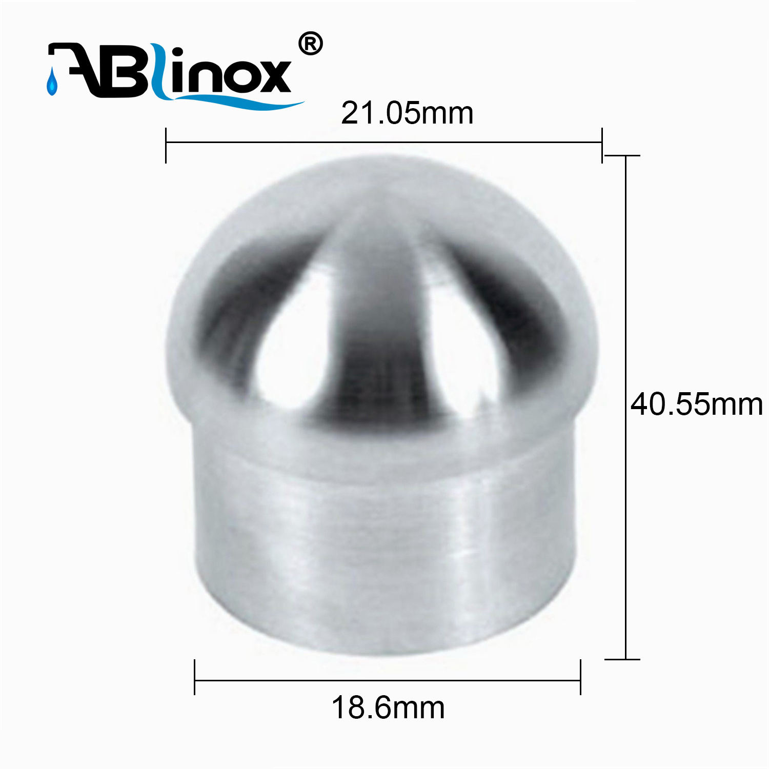 Stainless Steel Handrail End Caps for Handrail Balustrade Handrail Post Pipe End Cap Accessories