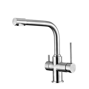 SS 304 Double Function Kitchen Faucet 304 stainless steel purifier faucet 3 way kitchen faucet