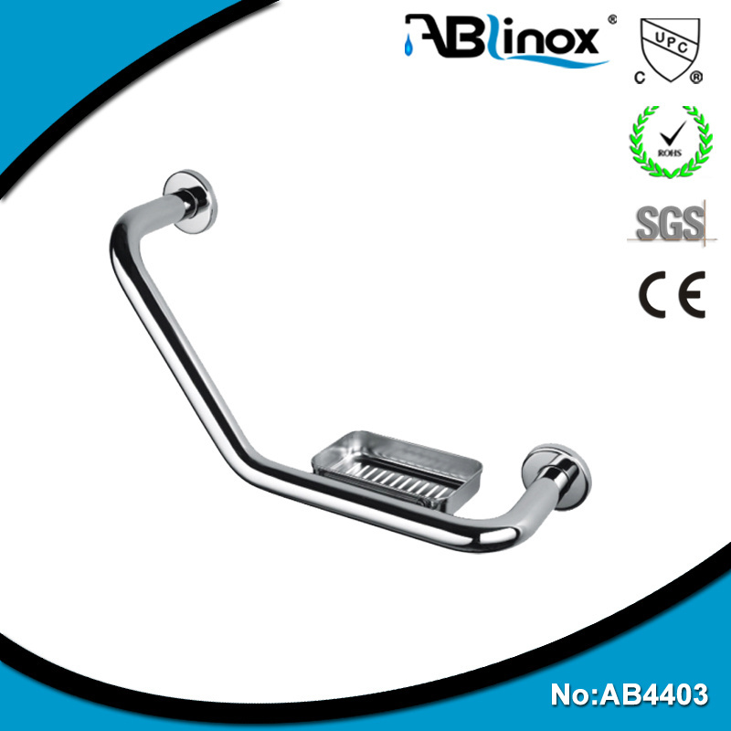 stainless steel grab bar for handicapped toilet handrail