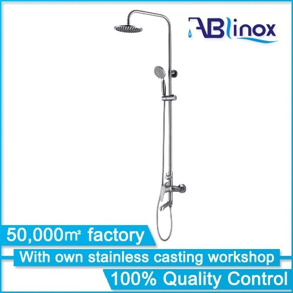 New design single handle ceramic cartridge bathroom rain shower faucet Ceiling, shower system bath & shower faucets