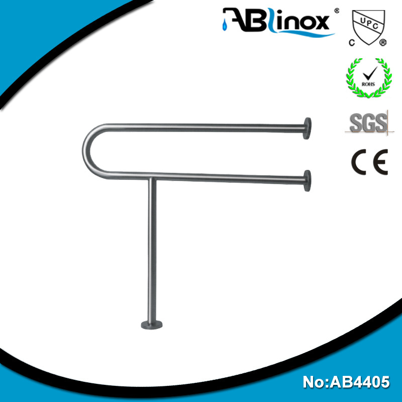 stainless steel grab bar for handicapped toilet handrail