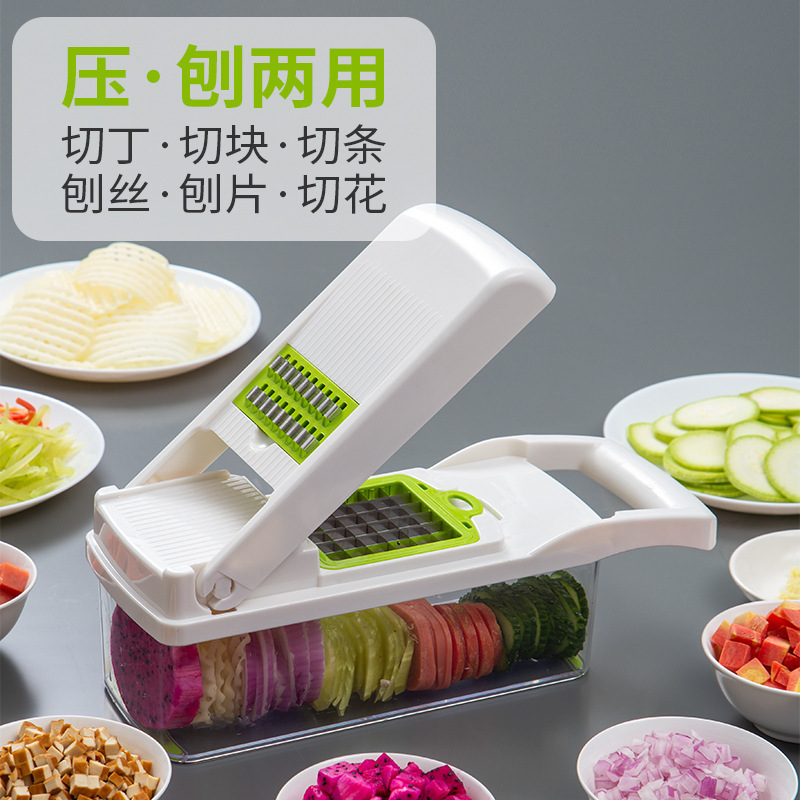 Hot Green Pink Blue Fruit Time-and Labor-Saving Food Chopper Pro Onion Chopper Vegetable Cutter and Dicers