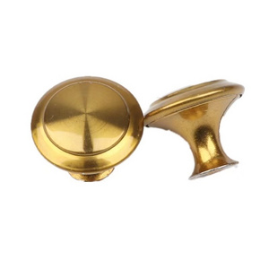 201 stainless steel drawer single hole handle golden hollow knob