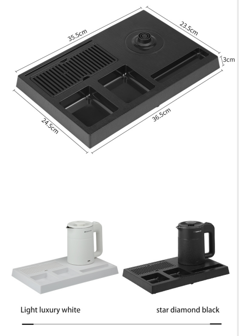 Top Seller Hotel using Water Electric Kettle wtih  hotel  tray set