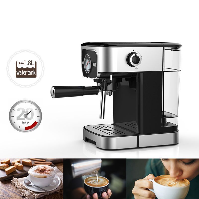 Espresso Coffee Machine Home Coffee Maker Electric Drip Coffee Makers Automatic OEM Cup 1.8L