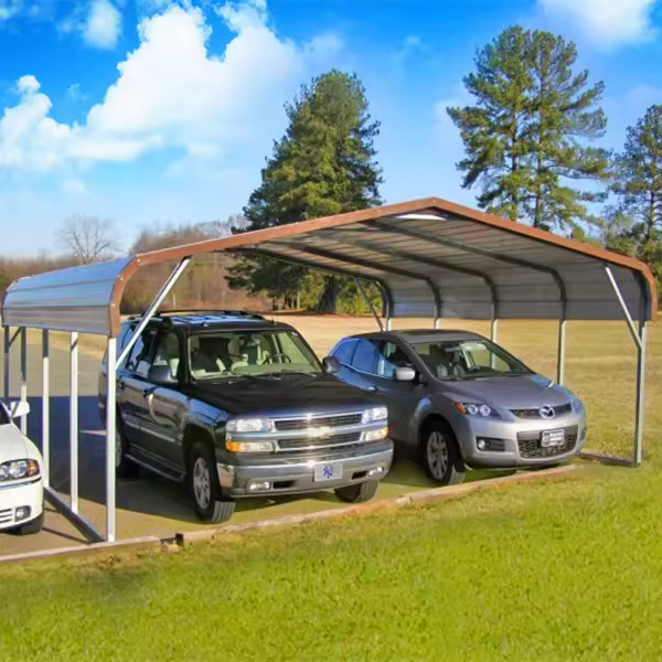 Progola Waterproof Car Shelter Sun Shade Carport Garage Carport Roof Outdoors Portable Metal Car Carport Car