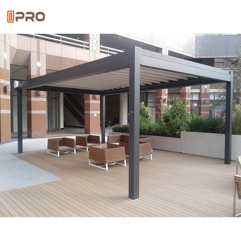 Techo Lamas Aluminio Pergola Bioclimatica Techos De Cana Para Pergolas gazebo outdoor waterproof