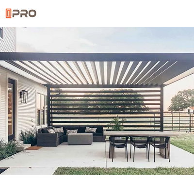 Gazebo Aluminium Pergola With Polycarbonate Roof 4X4 Pergola