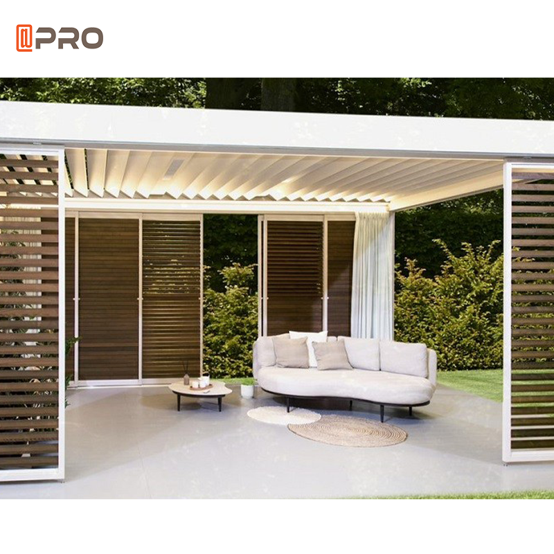 Gazebo Aluminium Pergola With Polycarbonate Roof 4X4 Pergola