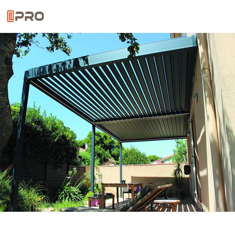 Techo Lamas Aluminio Pergola Bioclimatica Techos De Cana Para Pergolas gazebo outdoor waterproof