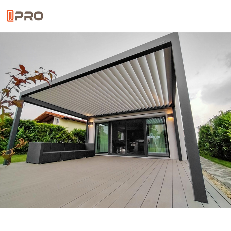 Gazebo Aluminium Pergola With Polycarbonate Roof 4X4 Pergola