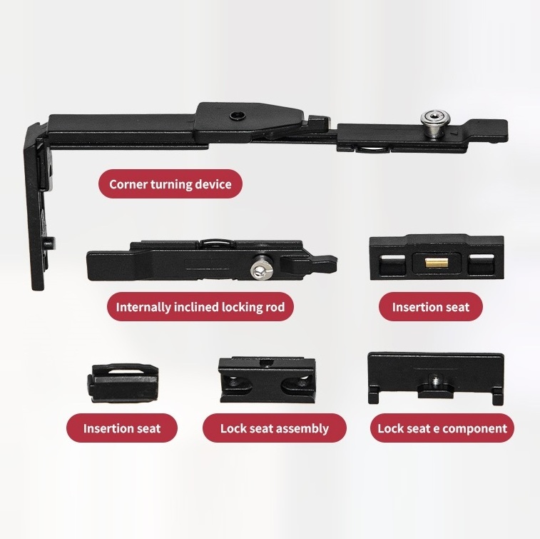 Window And Doors Open In-Sided Hardware Window Hardware Aluminum Door And Window Hardware