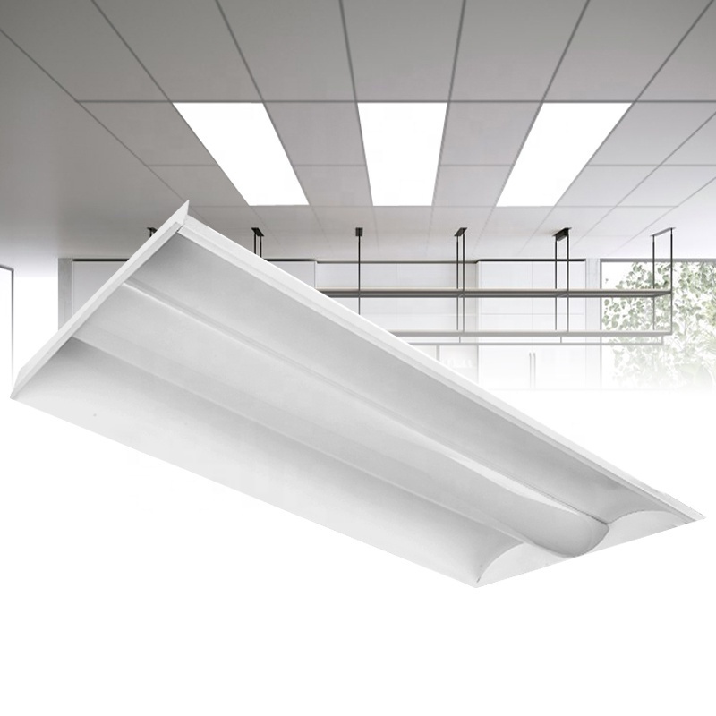 Extrusion Profiles Plastic Cover For Polycarbonate Led Light Diffuser LED Troffer Lighting Cover