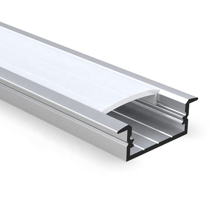 OEM High Quality Wardrobe Showcase Light Strip Profil Alu Housing Extrusions Recessed Profile Aluminum LED