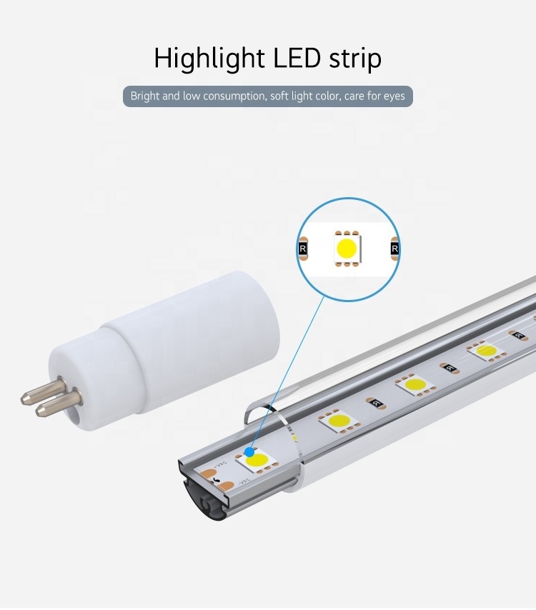 Fluorescent full plastic light tube T8 led full PC led lamp tube LED tube diffuser