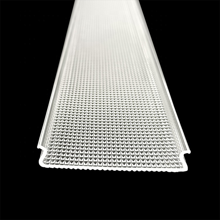 Custom Extrusion Profiles Plastic For Polycarbonate Clear PC Light Cover Led Light Diffuser Cover