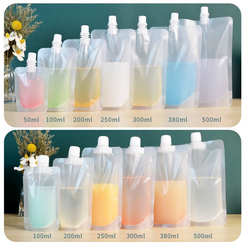 BLN Factory Drink Plastic Pouch With Spout Beverage Bag Packaging Baby Food Juice Spout Pouch Packaging