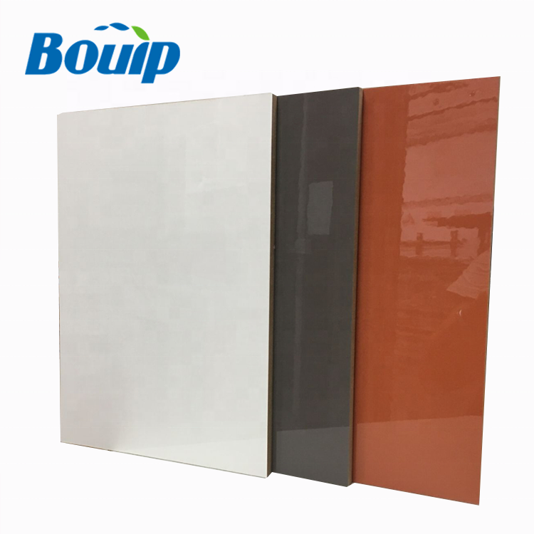 China Factory Best Quality High Gloss Acrylic MDf Boards 18*1220*2440mm Double-Sided Melamine Board