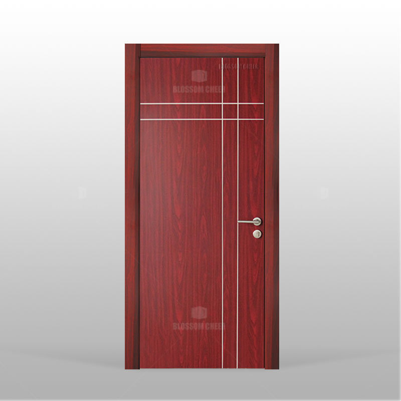 Brand New Waterproof Wpc Factory Board Design Louver Panel Wood Plastic Composite WPC Bathroom Toilet Door For Houses