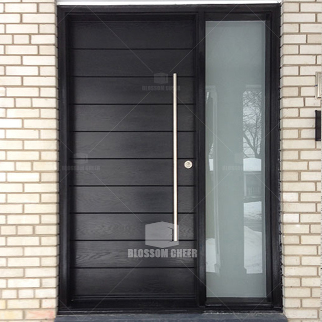 Morden Style Front Entry Exterior Iron Steel Doors Front Fancy Armored Entry Stainless Gate Design Houses Modern Security Door