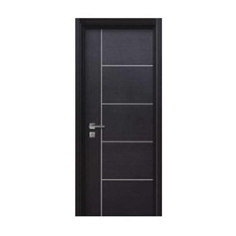 Factory Direct Sale Main Door Philippines Wooden Single Main Door Design Wood Slab Main Entrance Door