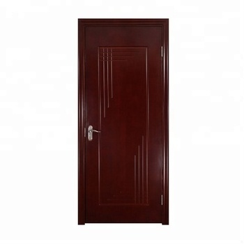 High Quality Ribbon Series MDF Lattice Structure Expensive Wood Apartment Room Door Design