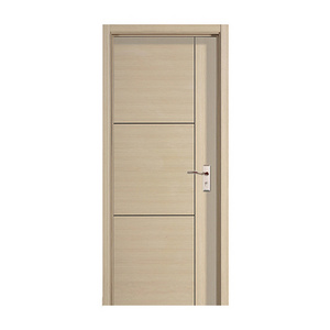 Brand New Cover Internal Interior Structure Melamine Door Board Simple Design Interior Swing Door Made In China