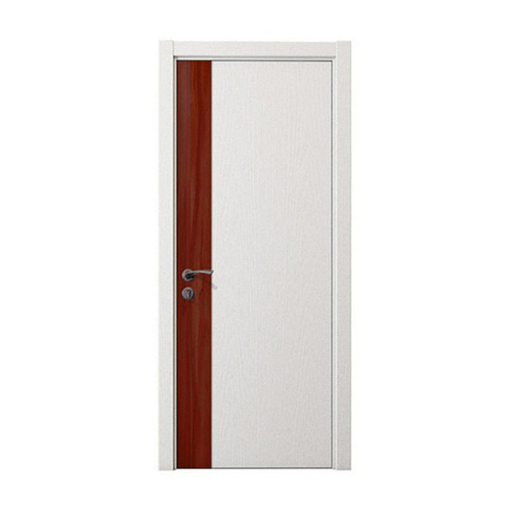 Door home solid wood melamine restaurant door wooden frameless interior wood door