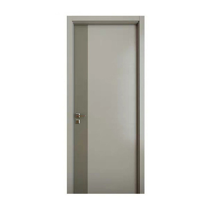 Door home solid wood melamine restaurant door wooden frameless interior wood door