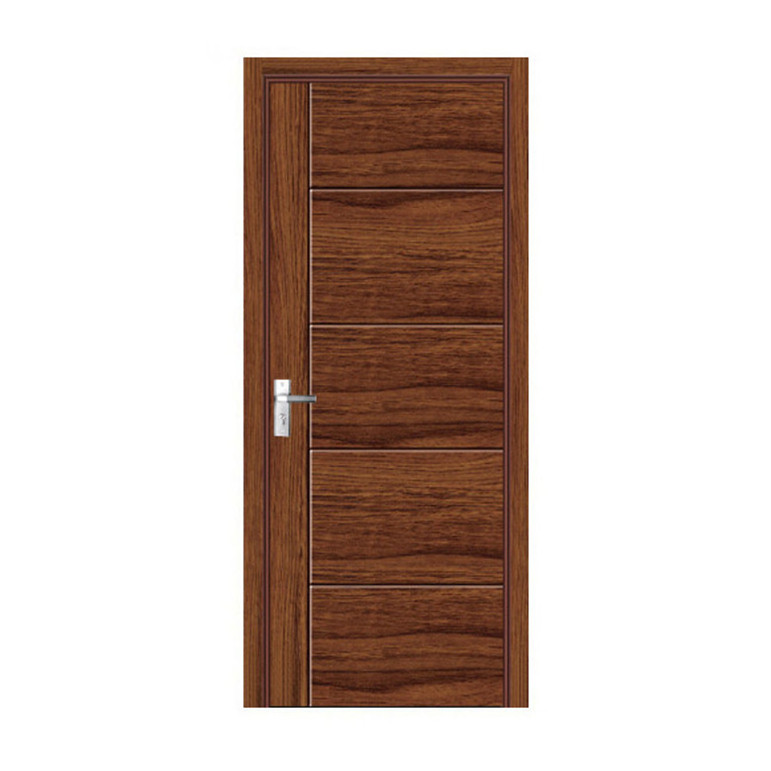 Blossom Cheer Good Quality Flat Panel Composite Wood Door Melamine Sound Proof Door For Interior