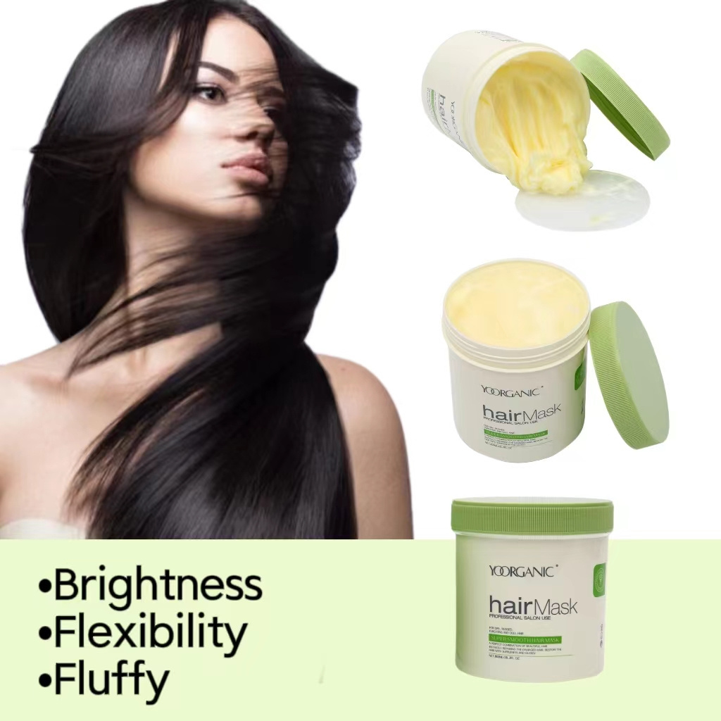 Top Product hair treatment Cream  For Cosmetically Coloured dye Hair Natural extract Moisturizing Repair Hair Mask