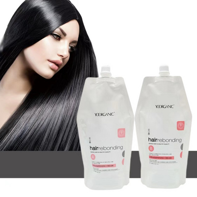Wholesale Top Quality Hair Softener Styling Without Hurting Hair Smoothing Perm Water Straightening Rebonding Cream BestSuppliers