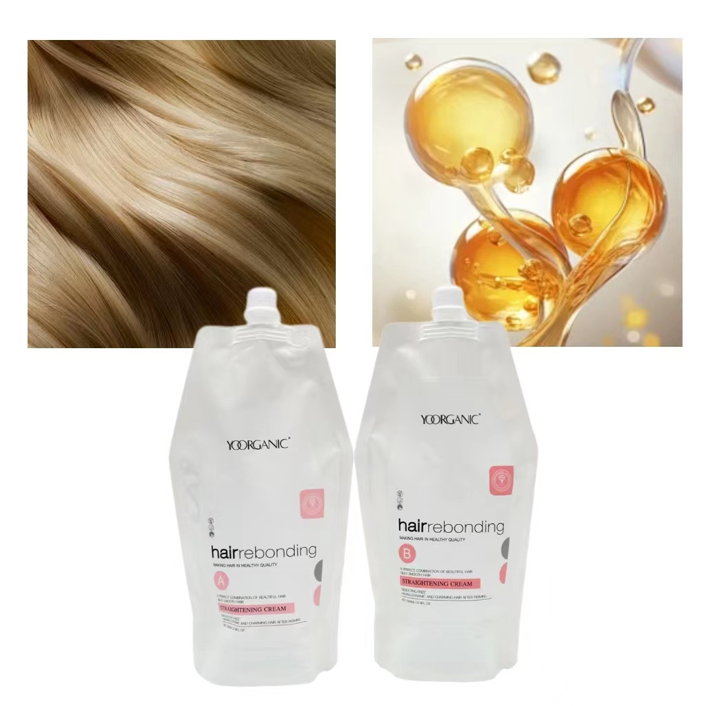 Wholesale Top Quality Hair Softener Styling Without Hurting Hair Smoothing Perm Water Straightening Rebonding Cream