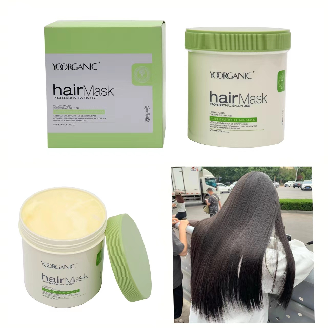 Top Product hair treatment Cream  For Cosmetically Coloured dye Hair Natural extract Moisturizing Repair Hair Mask