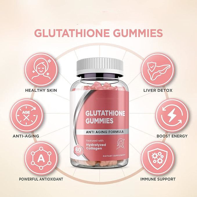 OEM Private Label  gummies with collagen for skin care whiten gummies with Vitamin C health care supplement