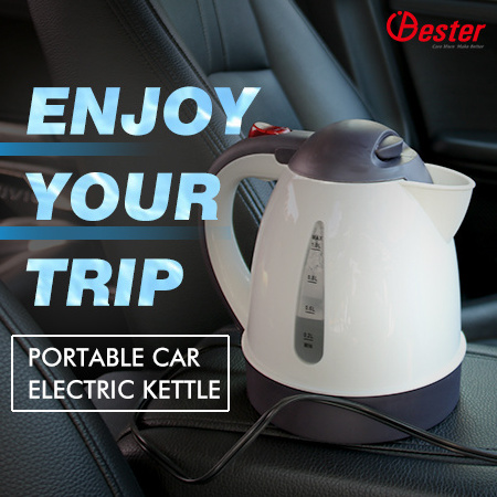 mini car 1liter travel kettle boiler hot water 12v electric car kettle