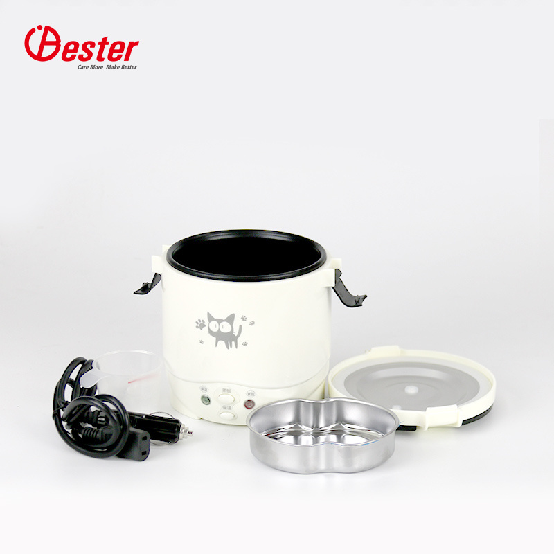 12 dc 12v 24v mini portable car mini rice cooker car rice cooker