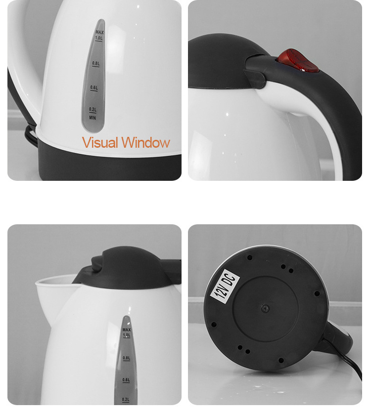 Portable Hot Water Kettle 12 Volt Hot Water 24v Car Electric Kettle