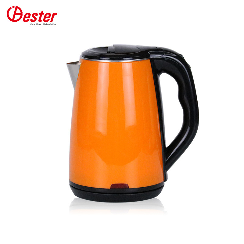 1.8l Jacketed Water tea Kettle Cool Touch Electric Keep Warm Double Wall Jug Kettle