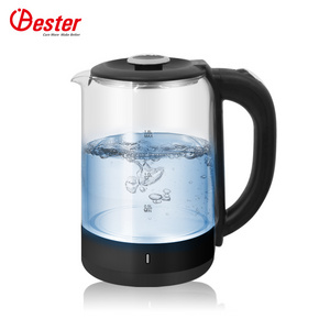 1.8l Glass Electric Jug Kettle Tea Pot High Temperature Body Glass Kettles