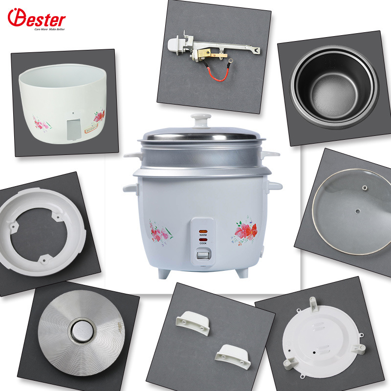 electric cooker spare parts stainless steel inner pot lid heating plate parts rice cooker