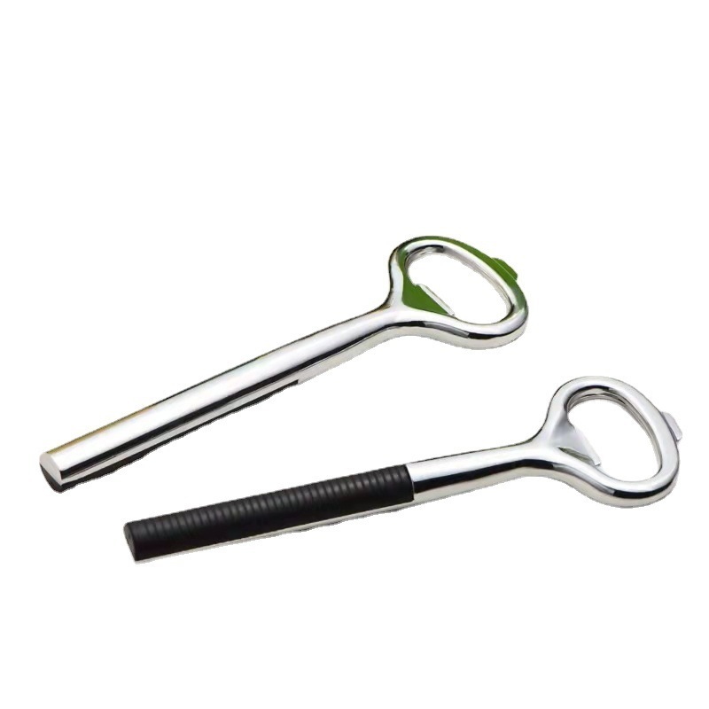 Beer Bar Accessories Heavy Duty Stainless Steel Flat Beer Bottle Openers For Kitchen