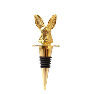 Party Decoration Fresh-keeping Red Wine Champagne Stopper Rabbit Shape Wine Stopper