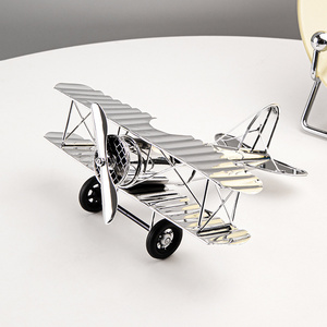 Hot Selling Custom Aircraft Metal Crafts Plane Decorative Metal Model Airplane For Home Decoration